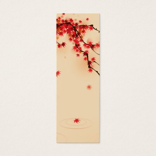 Japanese Autumn Art Business Card Template