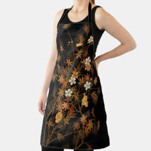 Japanese Autumn Art Apron