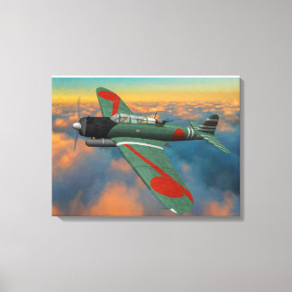 Japanese B5N "Kate" in flight Canvas Print