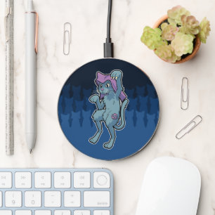 Japanese Bakeneko Cat Yokai Wireless Charger