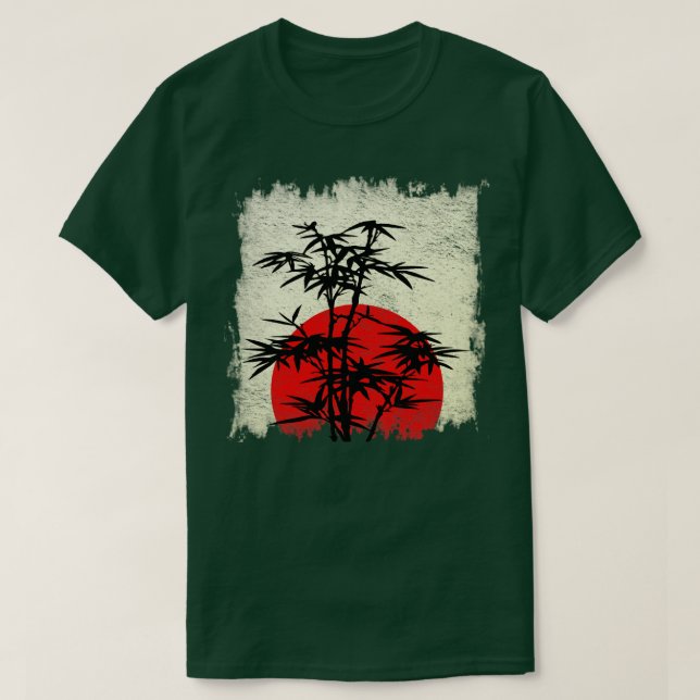 Japanese Bamboo1 T-Shirt (Design Front)
