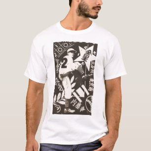 Japanese Baseball Player Vintage T-Shirt
