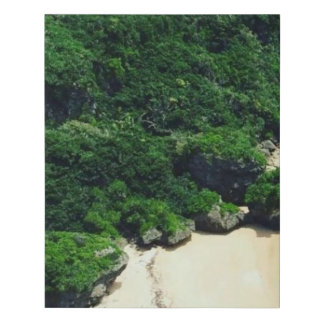 Japanese Beach Triptych (1 of 3) Faux Canvas Print