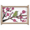 Japanese Bird and Tree Art Serving Tray
