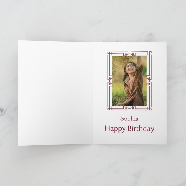Japanese Birthday Card - Japan Style