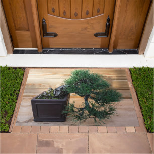 Japanese Black Pine Bonsai Tree Doormat