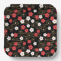 Japanese Black Sakura Cherry Blossom Flowers