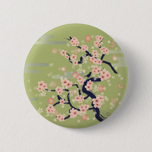 JAPANESE Blossom Button (Front)