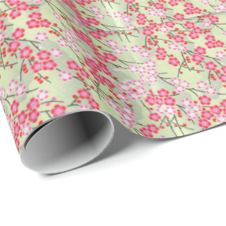 Japanese Blossoms No.3 Wrapping Paper