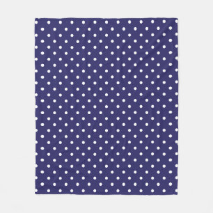 Japanese Blue Fleece Blanket