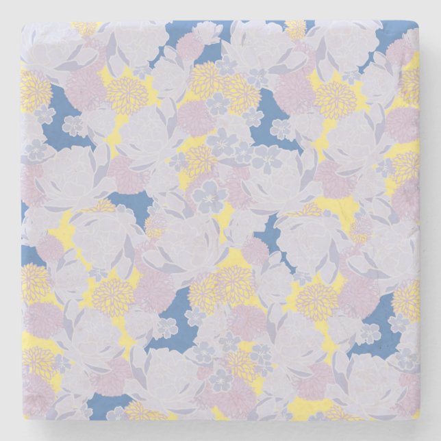 Japanese blue stone coaster (Front)