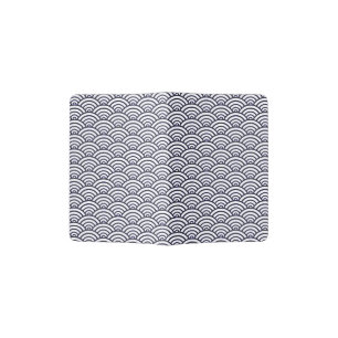 Japanese Blue Waves Seigaiha Sea Passport Holder