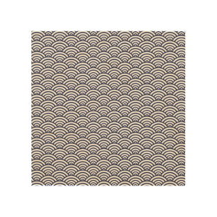 Japanese Blue Waves Seigaiha Sea Wood Wall Art