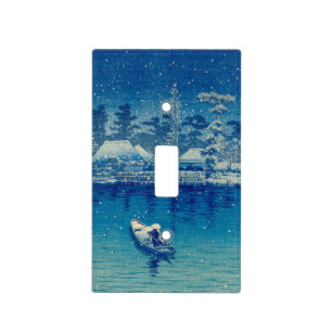 Japanese Boats Light Switch Cover