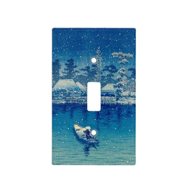 Japanese Boats Light Switch Cover (Front)
