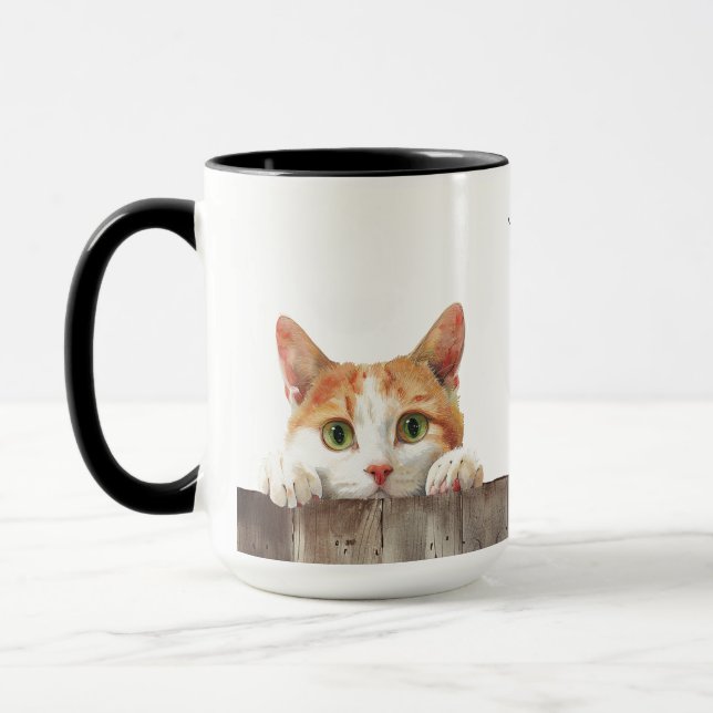 Japanese Bobtail Cat Mug (Left)