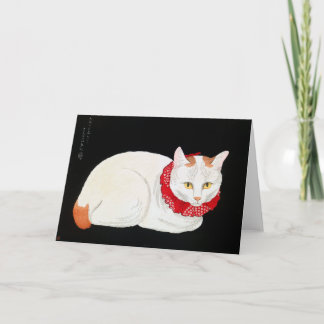 Japanese Bobtail Cat, Shotei Card