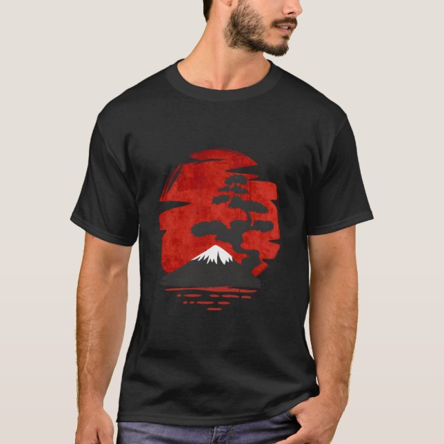 Japanese Bonsai Tree Japanese Bonsai T-Shirt (Front)