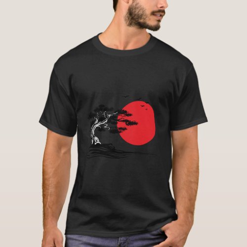 Japanese Bonsai Tree T_Shirt