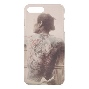 Japanese Bridegroom's Tattoos, c.1880 (photo) iPhone 8 Plus/7 Plus Case