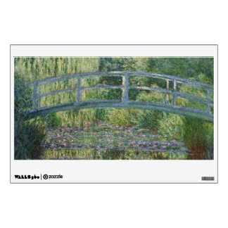 Japanese Bridge and Water Lilies by Claude Monet Wall Decal