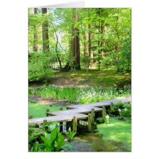 Japanese Bridge in the Nitobe Gardens Cards