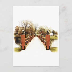 Japanese Bridge of Huntsville, Alabama Postcard