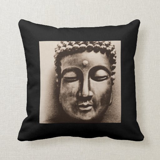 Japanese Buddha Pillow | Zazzle