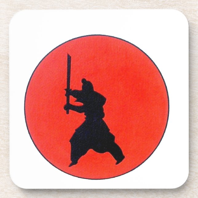 Japanese Bushido Coaster (Front)