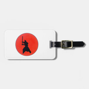 Japanese Bushido Coaster Luggage Tag