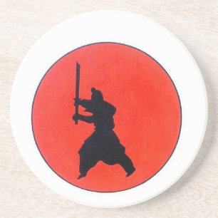 Japanese Bushido Drink Coaster