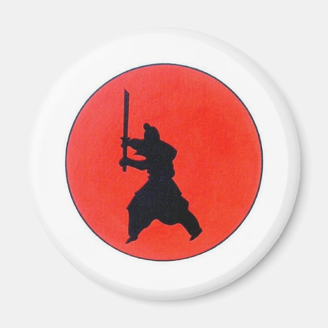 Japanese Bushido Way Of The Warrior Magnet (Front)