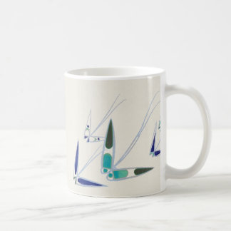 Japanese Butterfly Illustration Coffee Mug