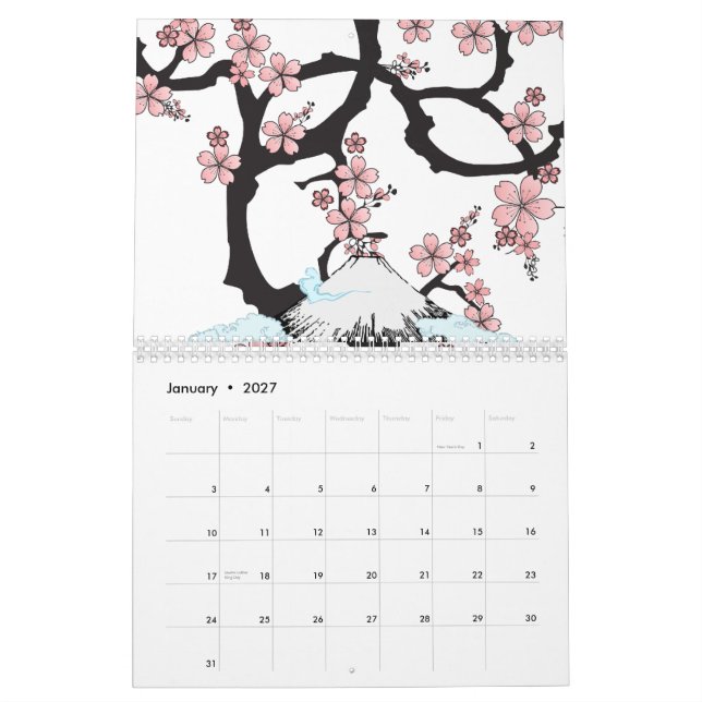 Japanese Calendar :: SPECIAL ART (Jan 2027)