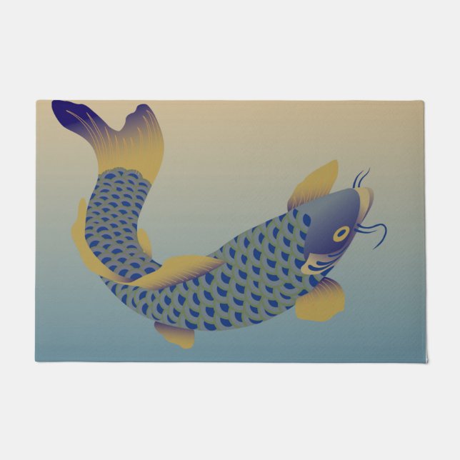 Japanese Carp Doormat (Front)