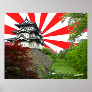 Japanese Castle Poster