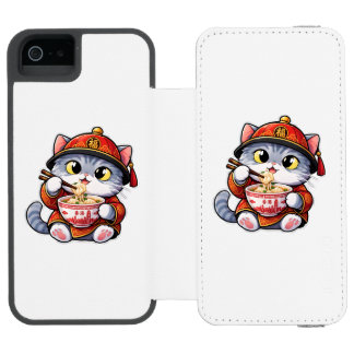 Japanese Cat Brings Memories of Home iPhone SE/5/5s Wallet Case