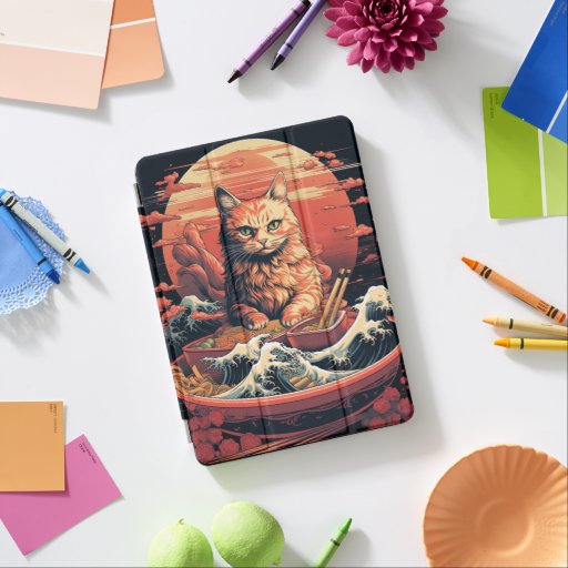 Japanese Cat Ipad Case