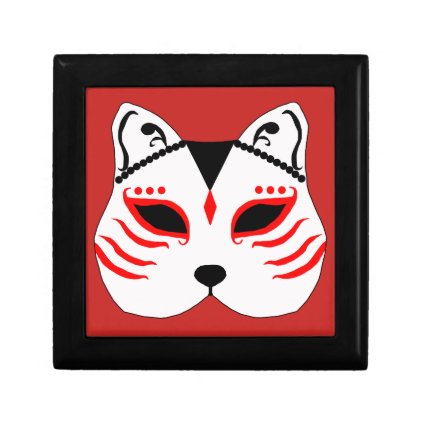 Japanese cat mask gift box