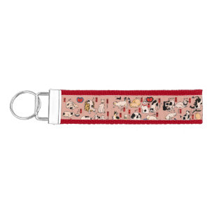 japanese cats Ukiyo-e Funny kitty Wrist Keychain