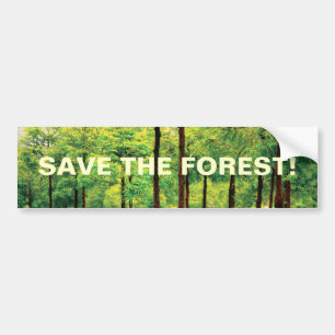 Japanese Cedar woods Bumper Sticker