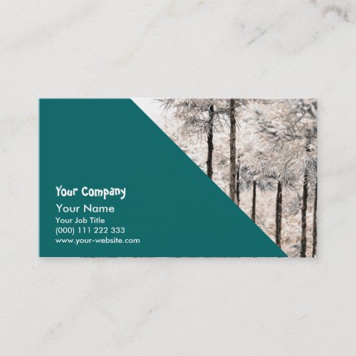 Japanese Cedar woods Business Card