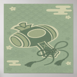 Japanese charm∣the lucky mallet of tradition poster