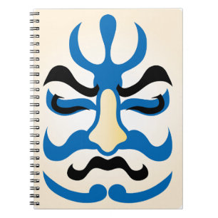 Japanese charm∣Traditional Kabuki Theater Makeup Notebook