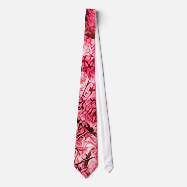 Japanese Cherry Blossom (2013) Neck Tie (Front)