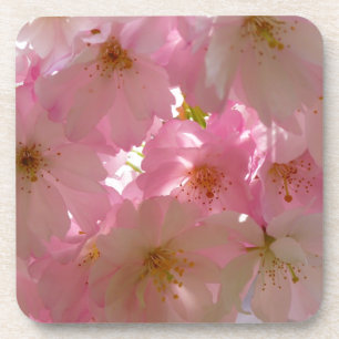 Japanese Cherry Blossom Beverage Coaster