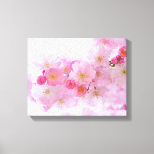 Japanese Cherry Blossom Canvas Print