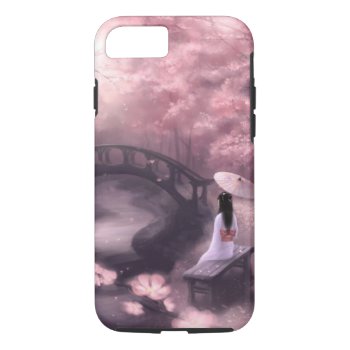 Japanese Cherry Blossom Iphone 8/7 Case by Case_Depot at Zazzle