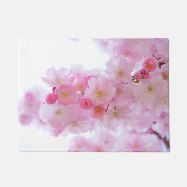 Japanese Cherry Blossom Doormat (Front)