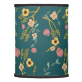 Japanese cherry blossom flowers on a lamp shade (Left)